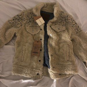 nwt lucky tomboy winter sherpa jacket